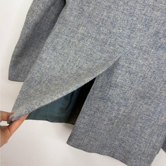 Vintage Harris Tweed Sport Coat Mens 38R Gray Blue Wool Retro Made in Canada - Picture 9 of 14